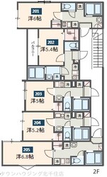 ＭＥＬＤＩＡ北綾瀬Vの物件間取画像